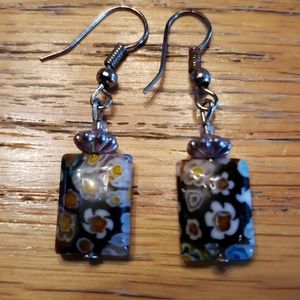 Glass Bead Earrings